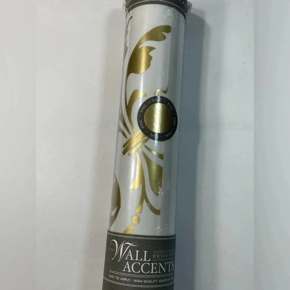 Designer Wall Accents - Gold  Foil Design – Adhesive Wall Art– BNIB. - Picture 7 of 10